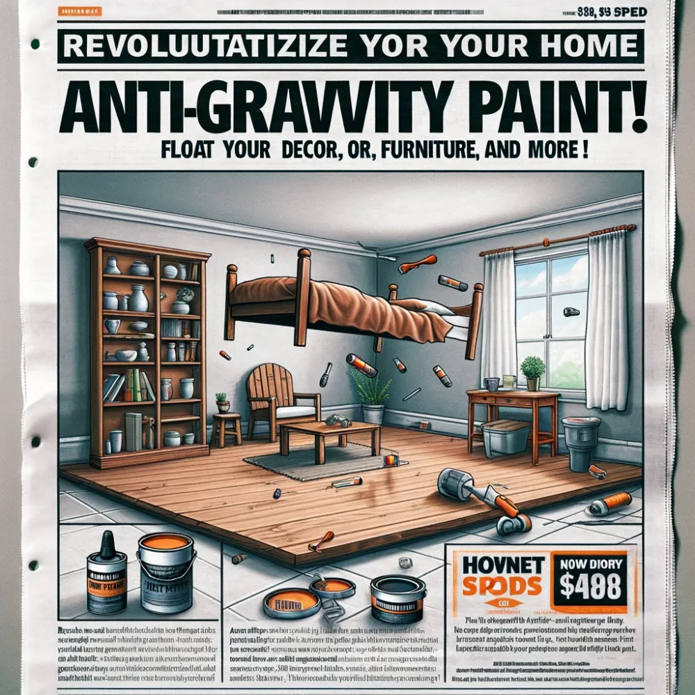 The orange is a dead giveaway. This is obviously an ad for HOVNET SPODS.