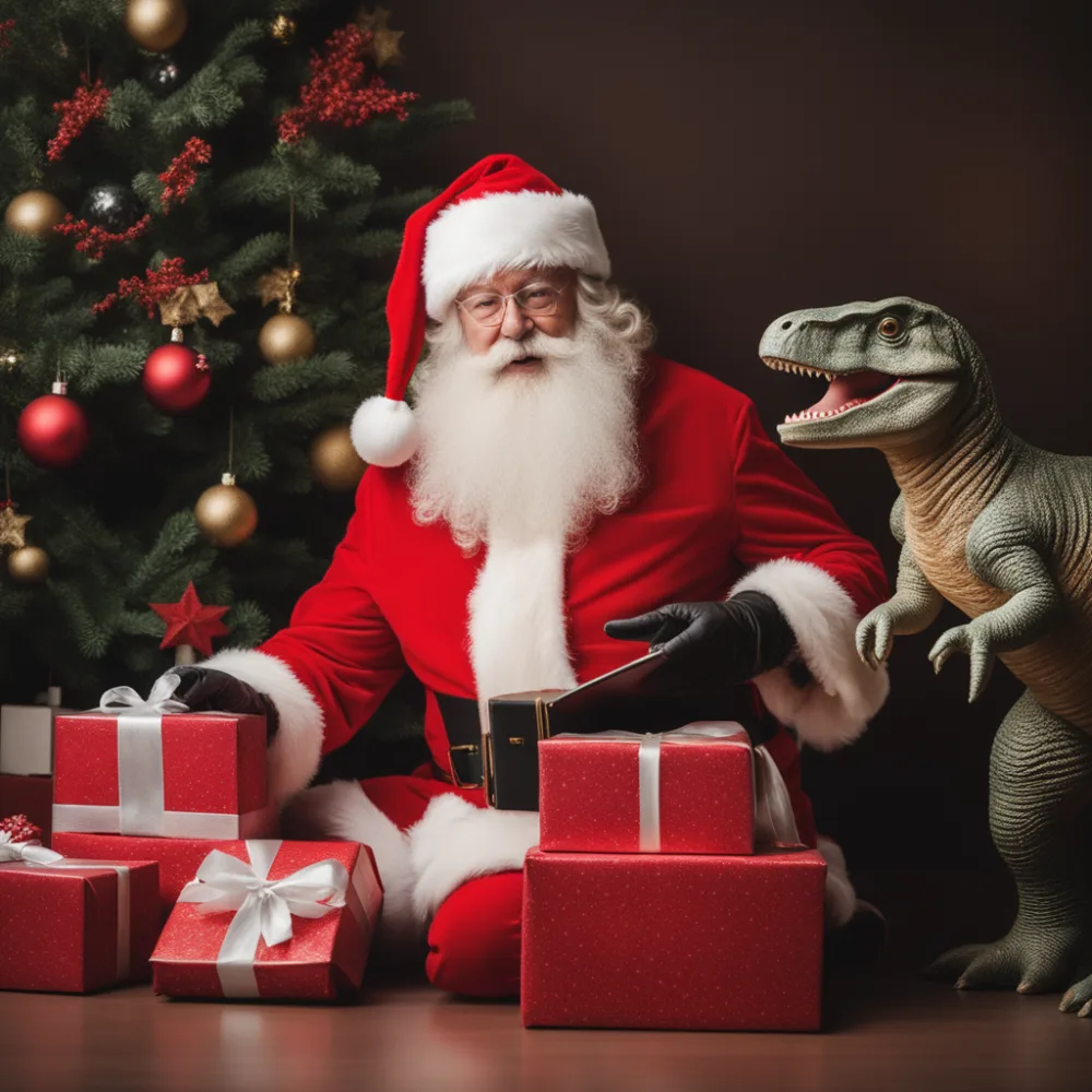 "Clever girl." --Santa