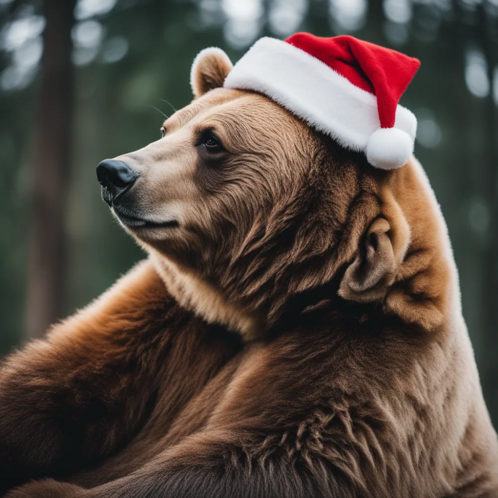 Yes, generative AI is good at putting Santa hats on things. Funny how a year ago this would have been amazing, and now it feels a little 'meh'.