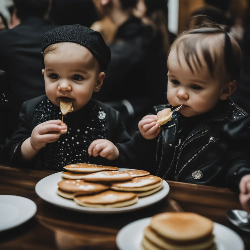 "The pancakes are plain like our souls"