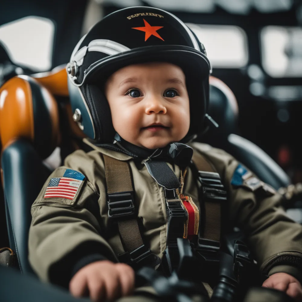 I see the patch baby but who ya' flying for with that helmet