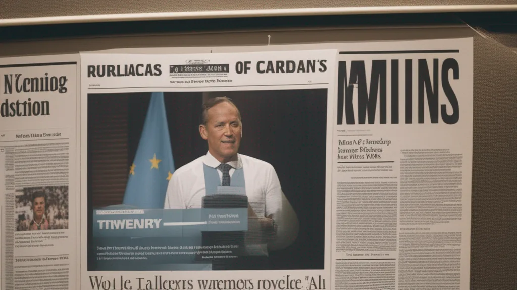 In the Rurliacas of Cardan's there is a famous newspaper cover image: TIWENRY DEFEATS TRUMAN