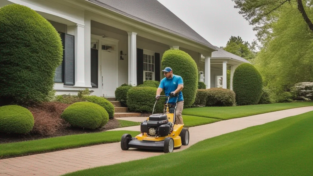 You had one job, lawn crew