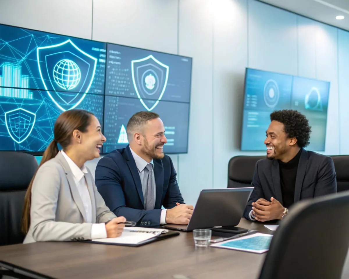 Locks and shields. Classic cybersecurity.