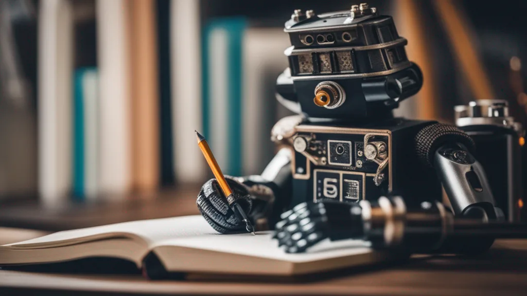 An overly complex robot but I'm very interested in the dual pen/pencil