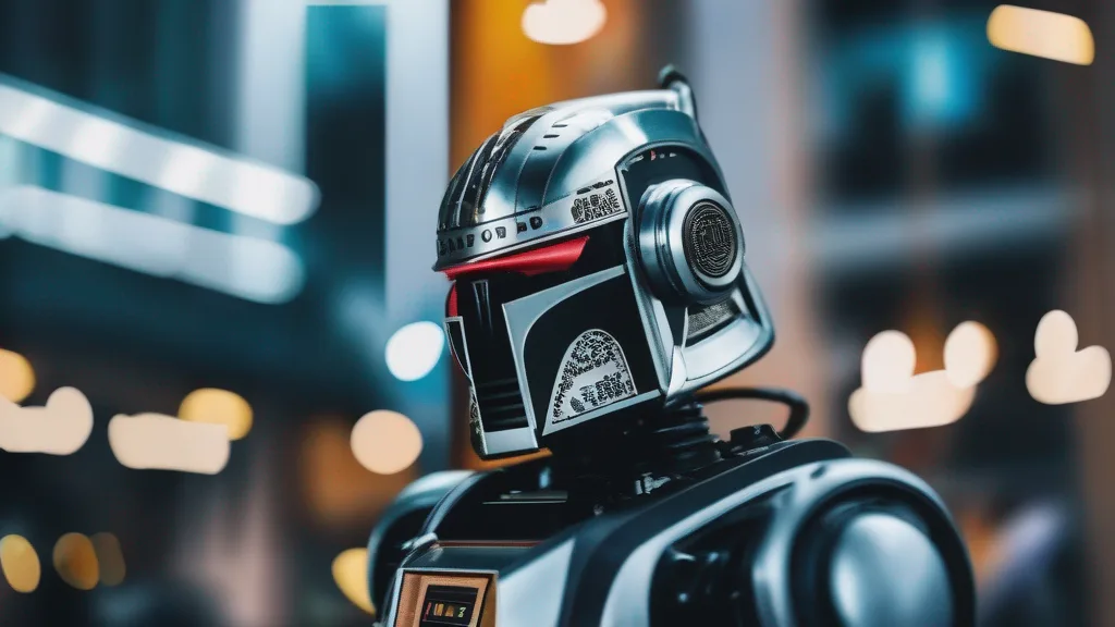 Got a little Mandalorian in that helmet