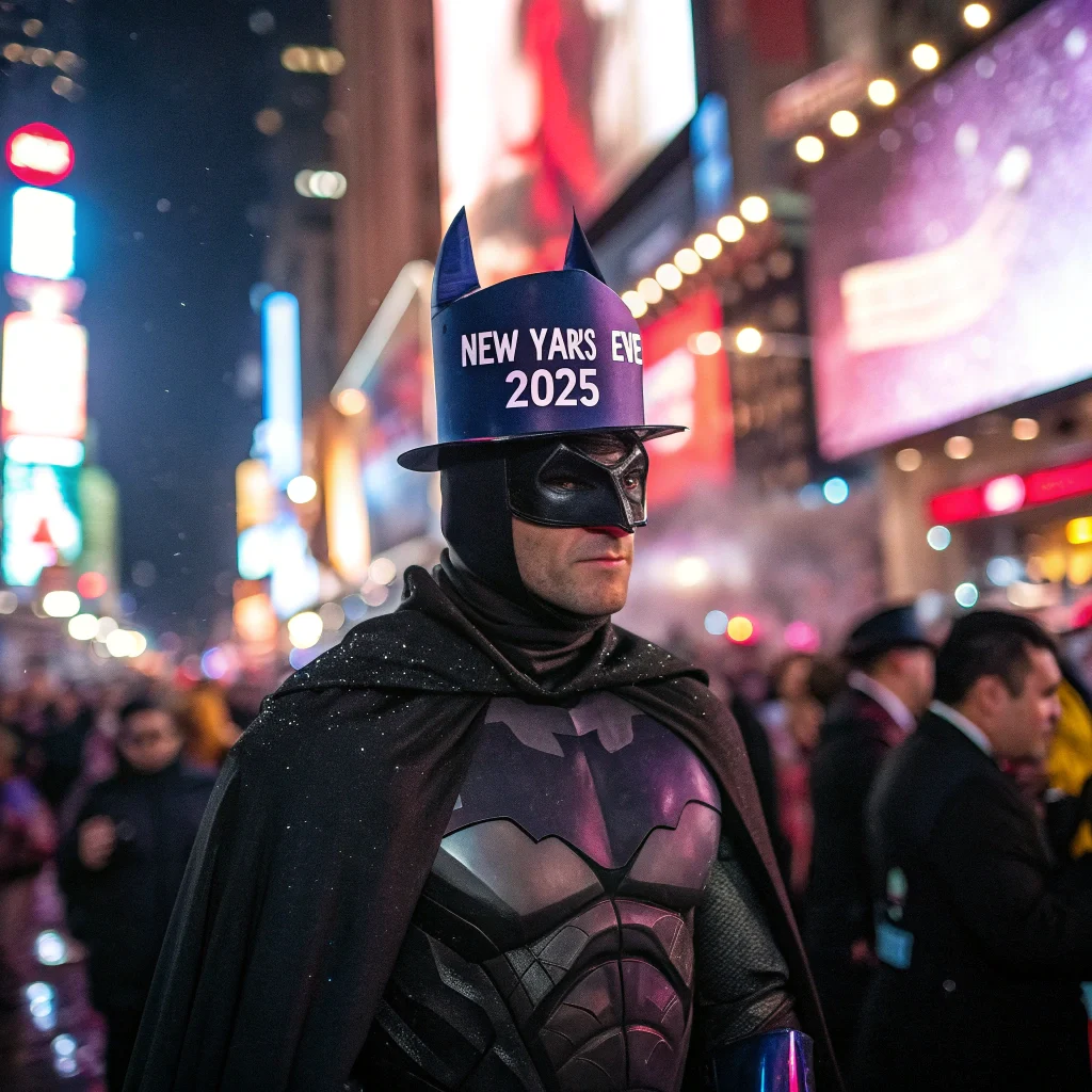 Love that the hat is incorporated into his costume