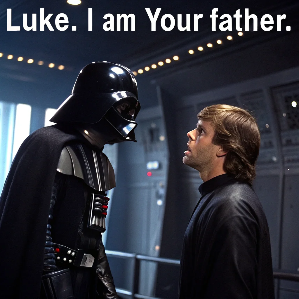 Also should have seen this one coming. Not many other "luke" and "father" combinations in the training set.