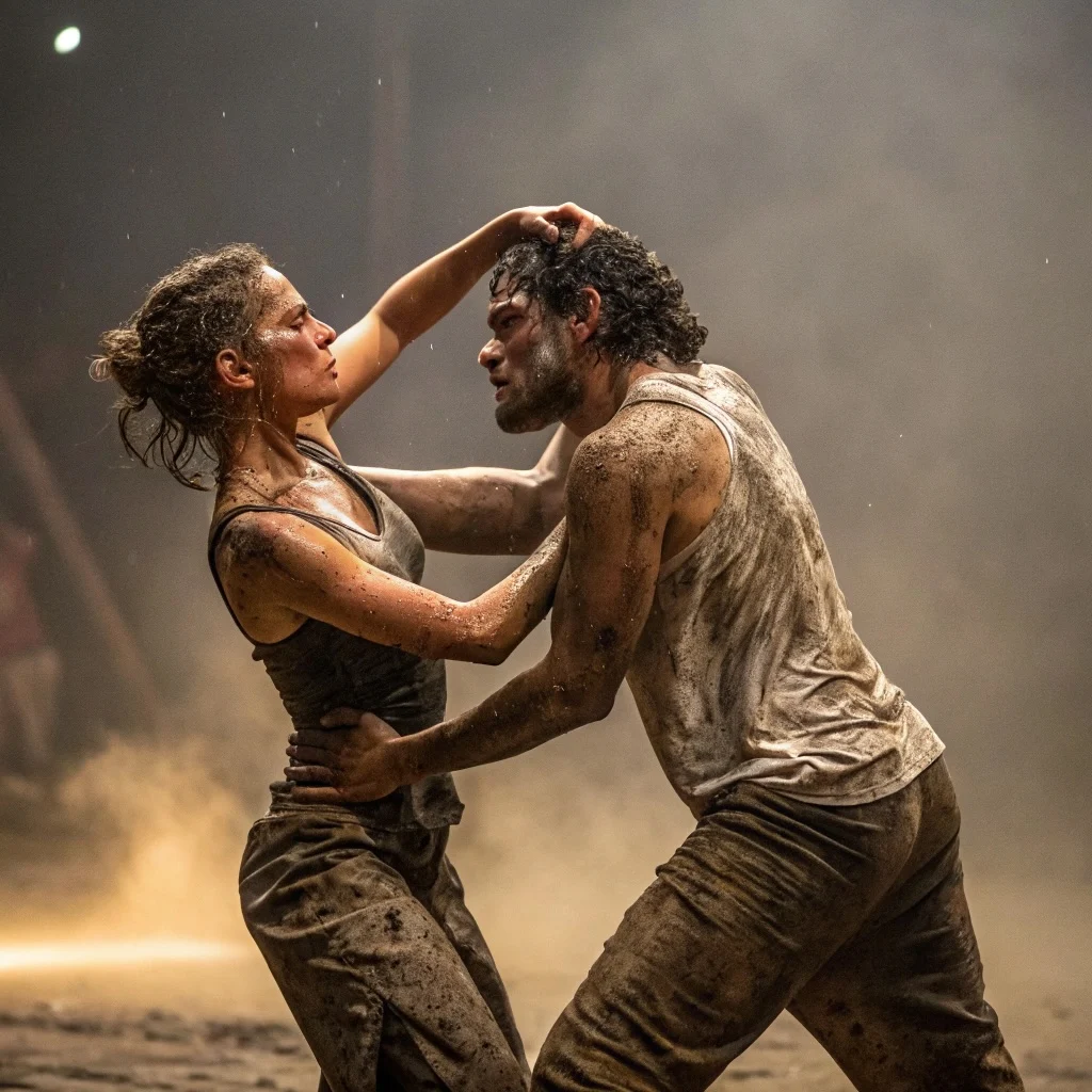 Is there a dance where you grab your partner's head?