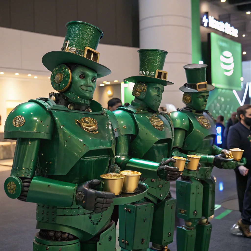 The middle one is robot Ron Perlman