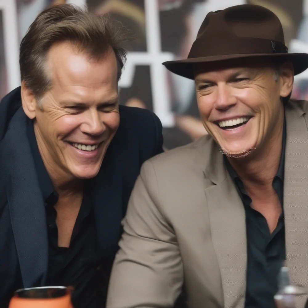 Turned out ok, but if you zoom in on Michael Keaton's chin you'll see that what looks like whiskers are actually letters.
