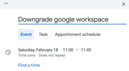 Set a calendar reminder to sign up for a cheaper tier. You definitely don't need Business Plus at this stage.